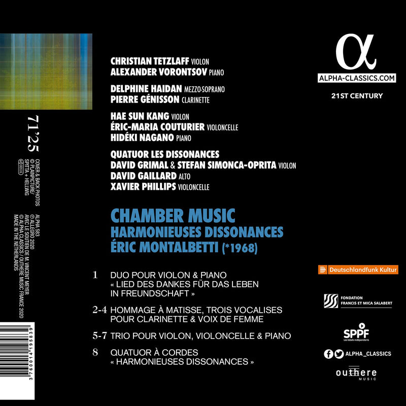 Montalbetti: Chamber Music - Harmonieuses Dissonances / Various