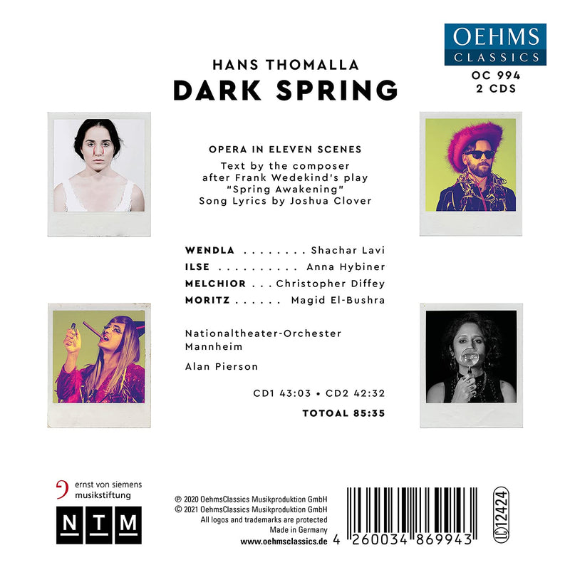 Thomalla: Dark Spring / Mannheim National Theatre Orchestra