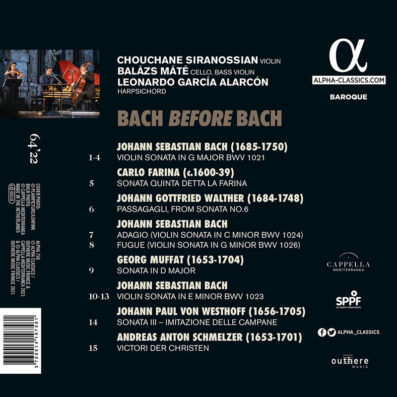 Bach Before Bach