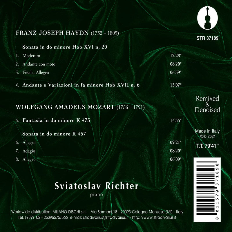 Haydn, Mozart: Live in Jouques and Zug / Richter