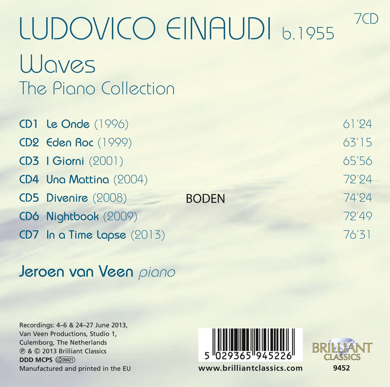 Einaudi: Waves - The Piano Collection / Veen