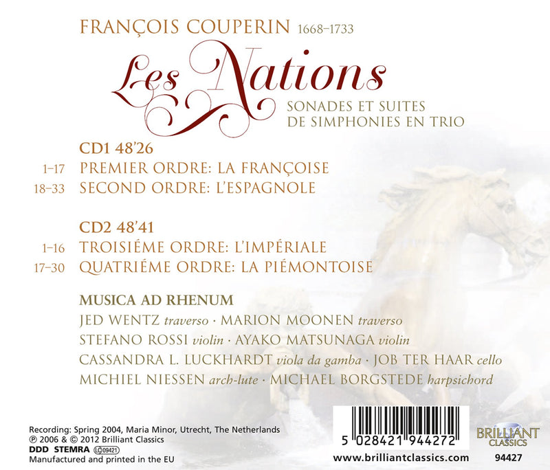 Couperin: Les Nations
