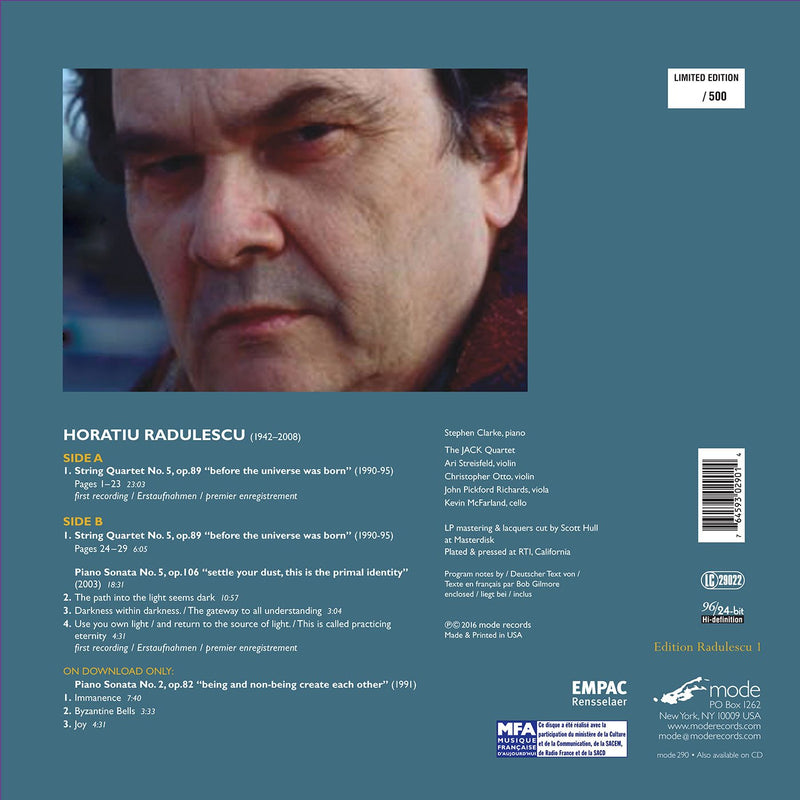 SONATAS & STRING QUARTETS