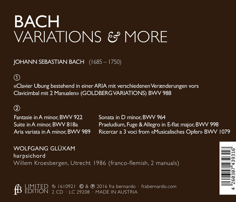 Bach: Variations & More