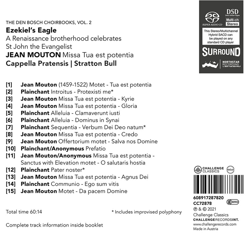 Mouton: V2: Den Bosch Choirbooks / Cappella Pratensis
