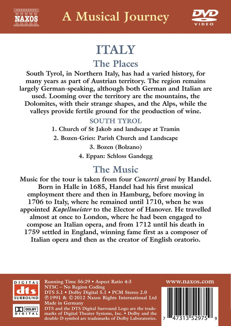 A Musical Journey - Italy - South Tyrol