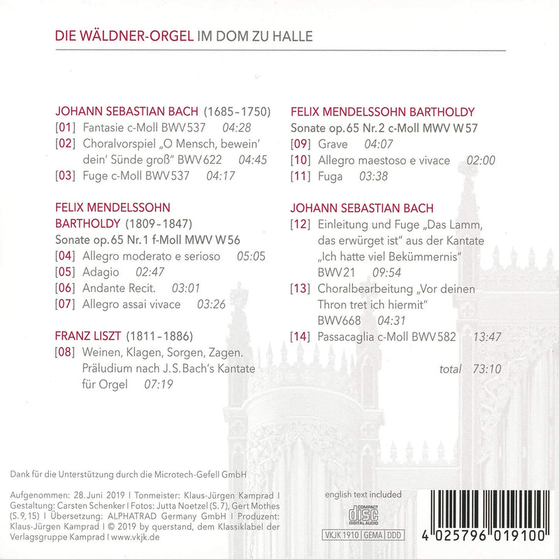THE WAELDNER-ORGAN AT HALLE
