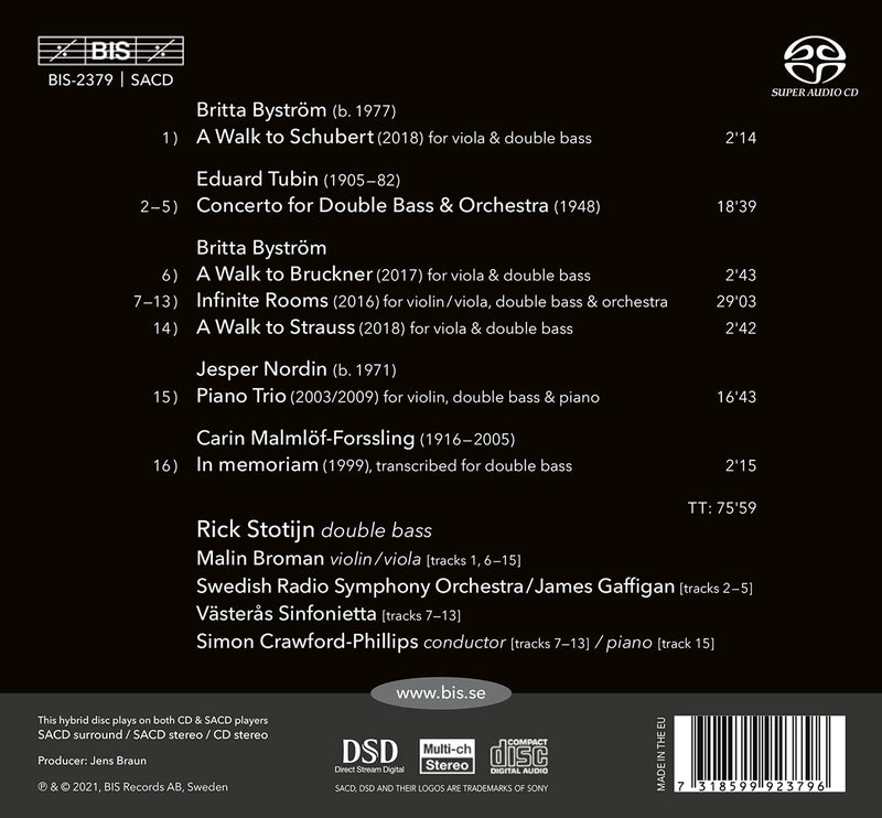 Byström, Nordin & Tubin: Back to StockHome / Stotijn