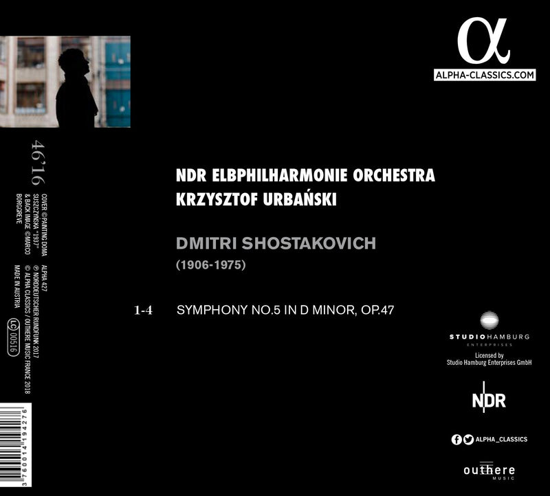 Shostakovich: Symphony No. 5 / Urbanski, NDR Elbphilharmonie
