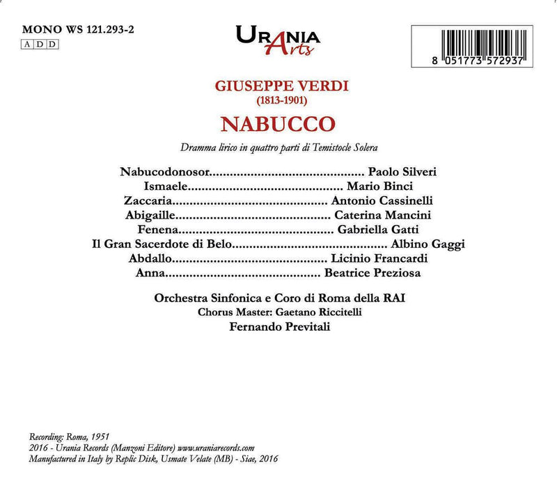 Verdi: Nabucco