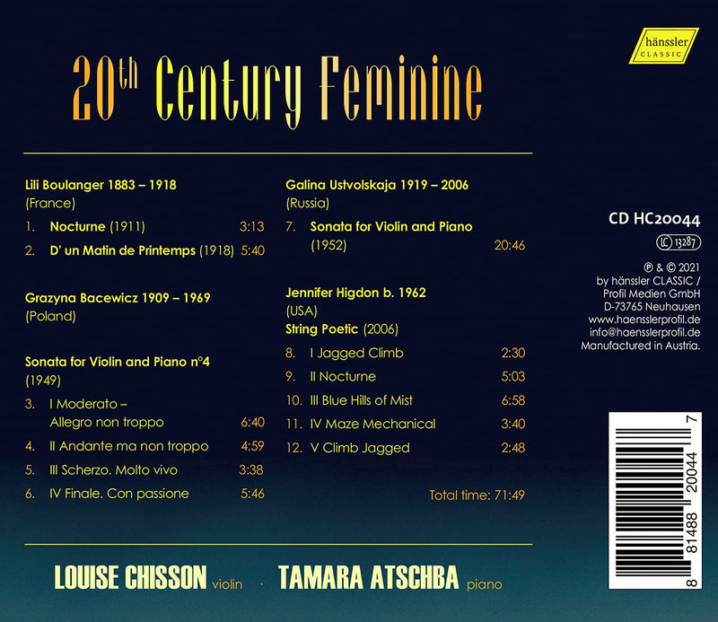 20th Century Feminine / Chisson, Atschba