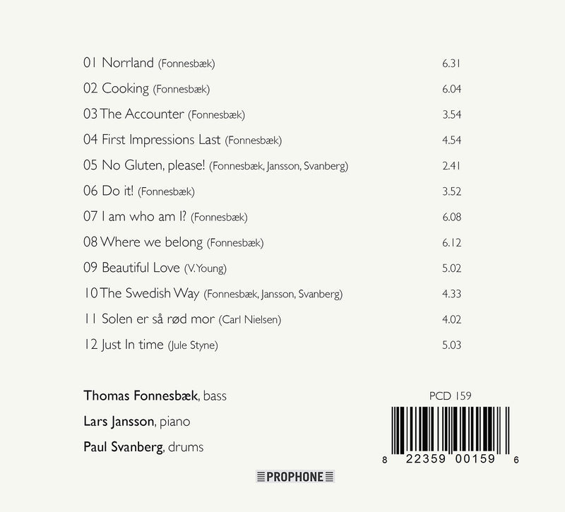 Where We Belong (feat. Lars Jansson & Paul Svanberg)