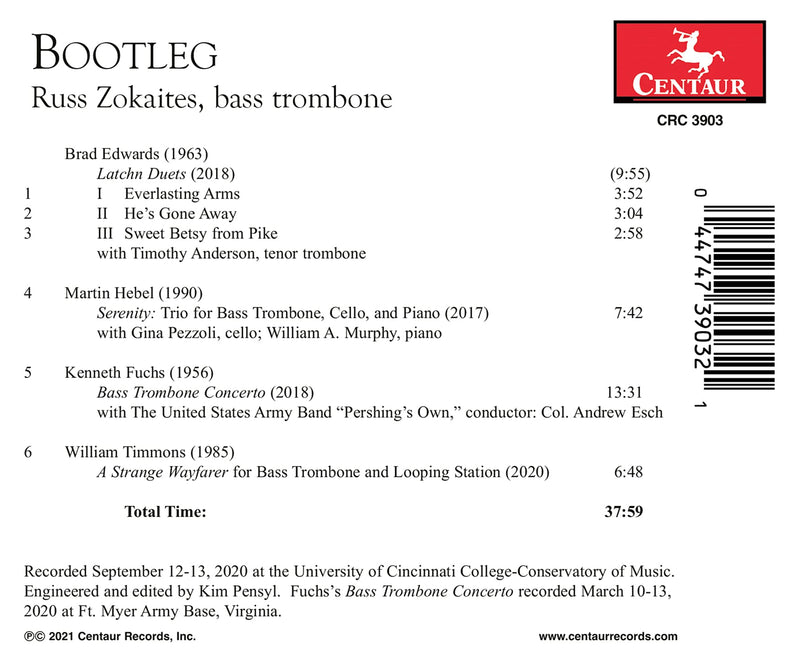 Fuchs, Edwards, Hebel, Timmons: Bootleg / Zokaites