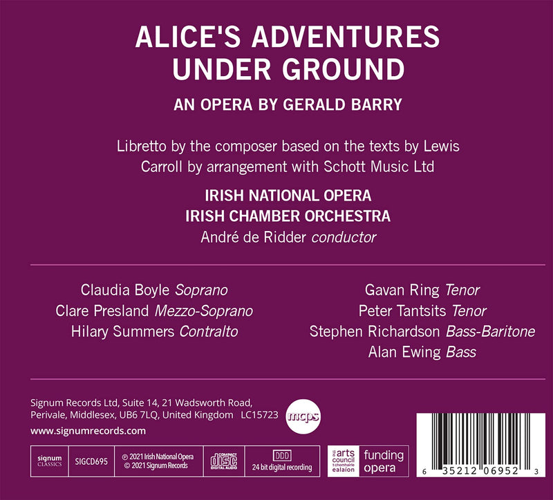 Barry: Alice's Adventures Under Ground