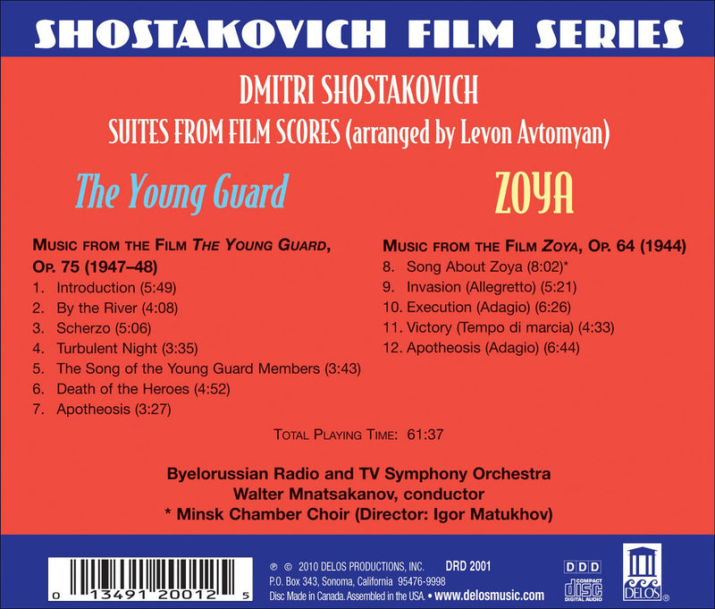 Zoya & The Young Guard - Suites From Film Scores