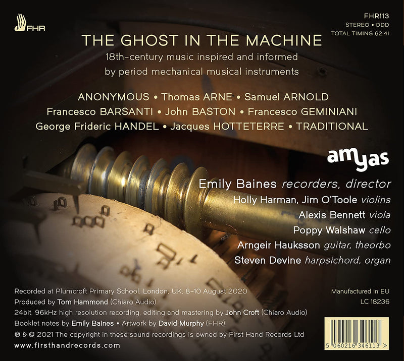 The Ghost in the Machine: Music from Mechanical Instruments / Baines, Amyas
