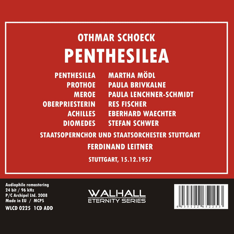 Othmar Schoeck: Penthesilea