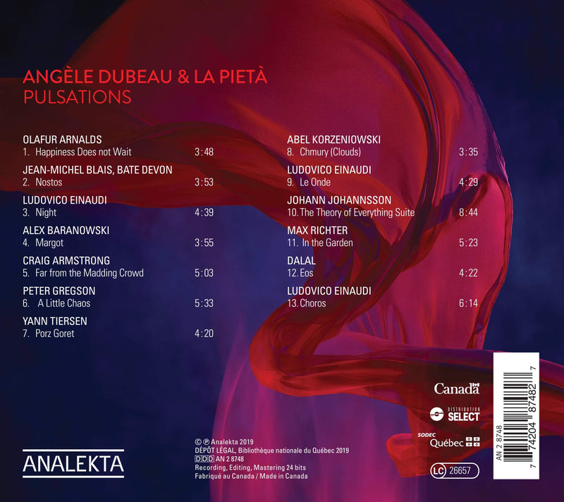 Pulsations / Dubeau, La Pieta