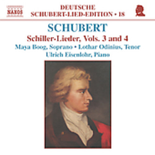 Schubert: Lied Edition 18 - Schiller, Vols. 3 and 4