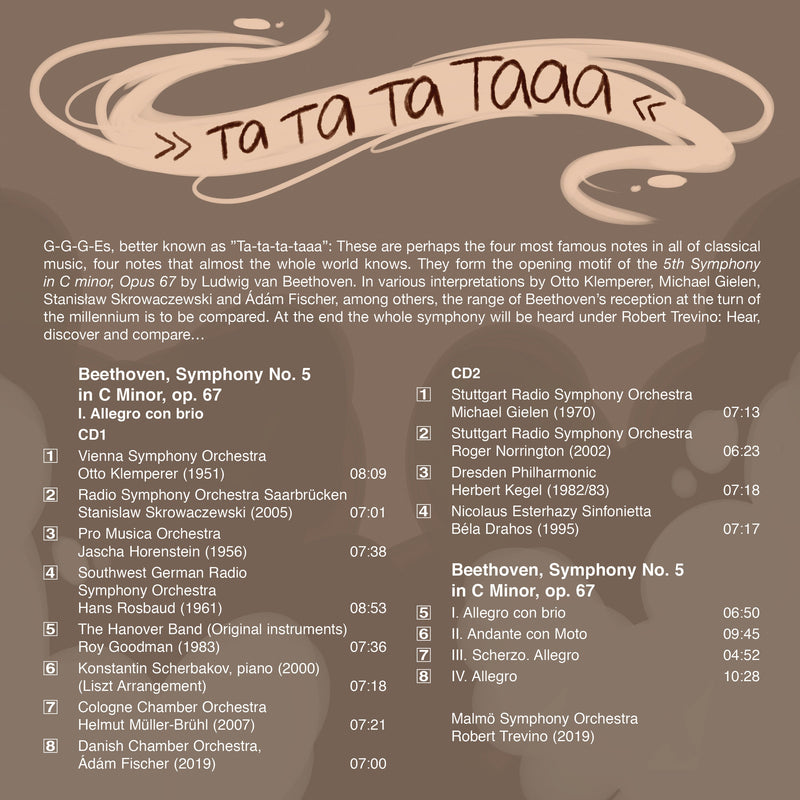 Beethoven: 13 Times the Same and 13 Times Different / Vienna Symphony Orchestra, Saarbrucken Radio Symphony Orchestra