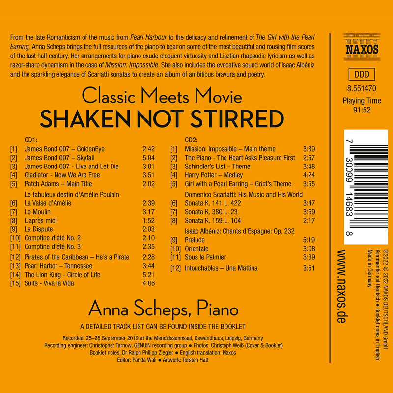 Classic Meets Movie – Shaken not Stirred / Scheps