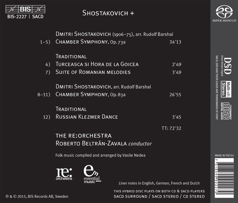 Shostakovich: String Quartets Nos. 3 & 4 / Beltrán-Zavala, re:orchestra