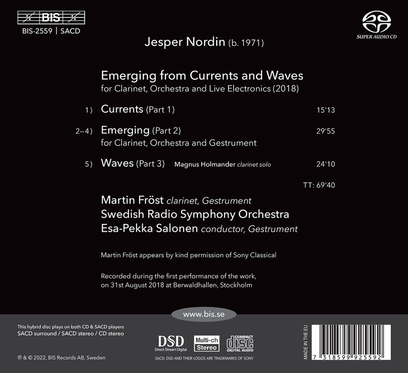 Nordin: Emerging from Currents & Waves