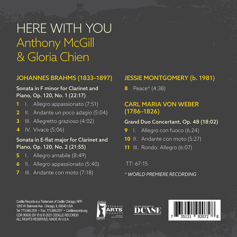 Here With You / A. McGill, Gloria Chien