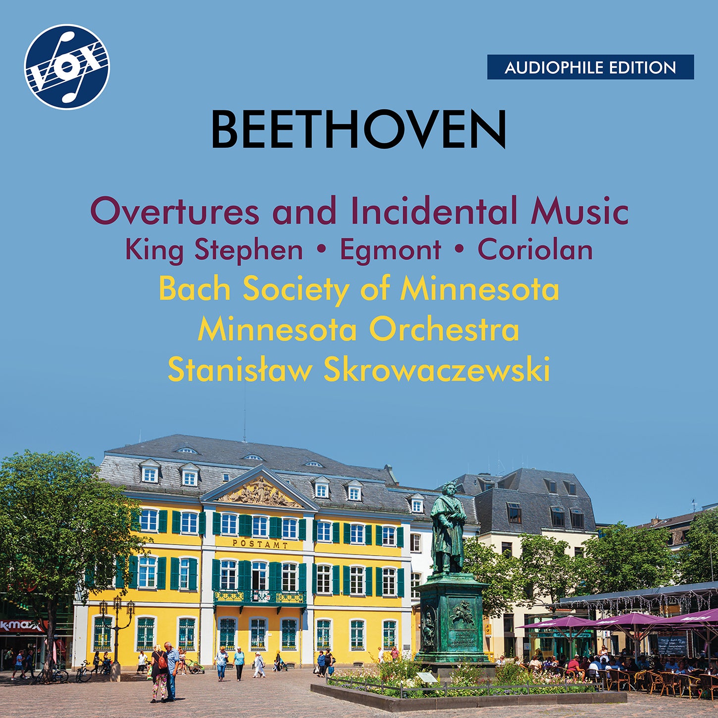 Beethoven: Overtures & Incidental Music / Skrowaczewski, Minnesota Orchestra