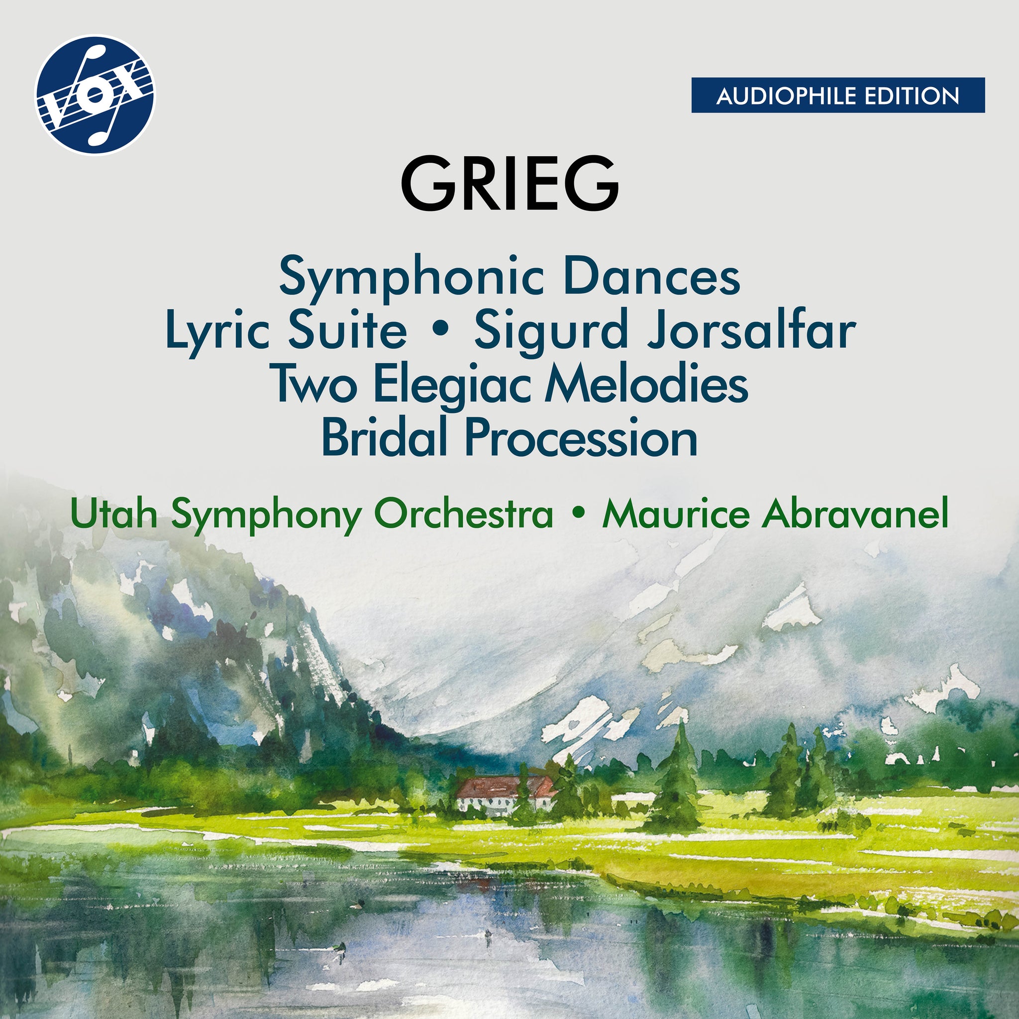 Grieg: Works for Orchestra / Abravanel, Utah Symphony
