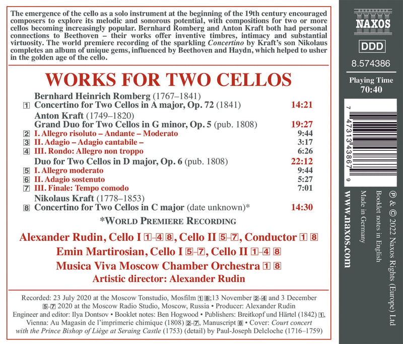Works for 2 Cellos