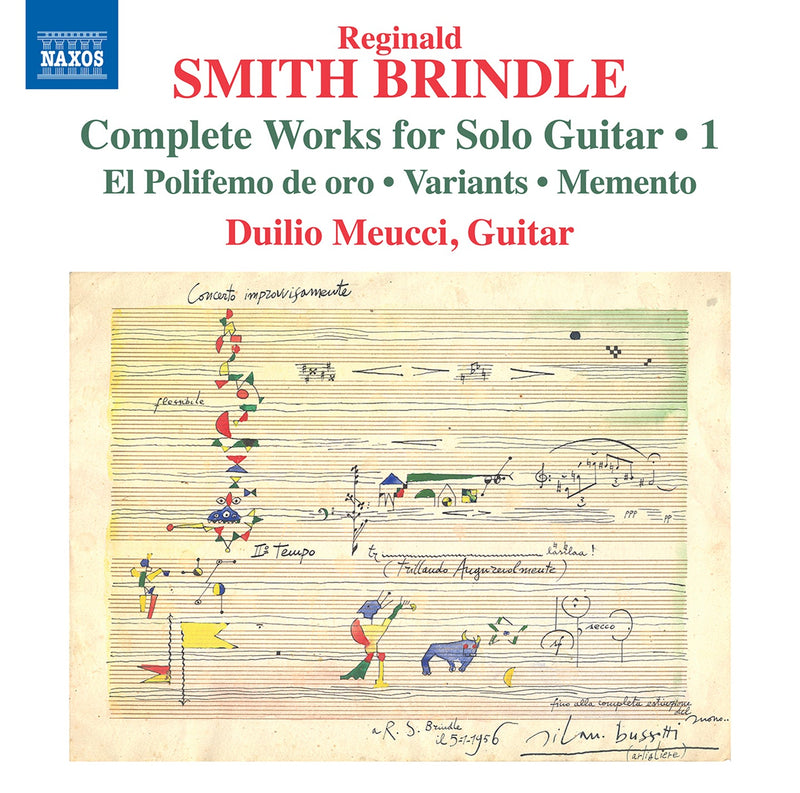 Smith Brindle: Complete Works for Solo Guitar, Vol. 1 / Meucci