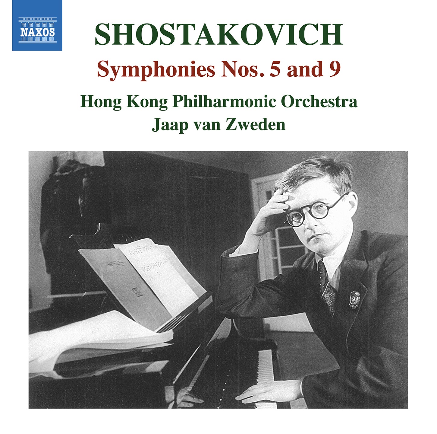 Shostakovich: Symphonies Nos. 5 & 9 / van Zweden, Hong Kong Philarmonic