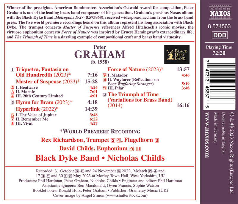 Graham: Triquetra; Fantasia on Old Hundreth etc. / Richardson, Childs, Black Dyke Band
