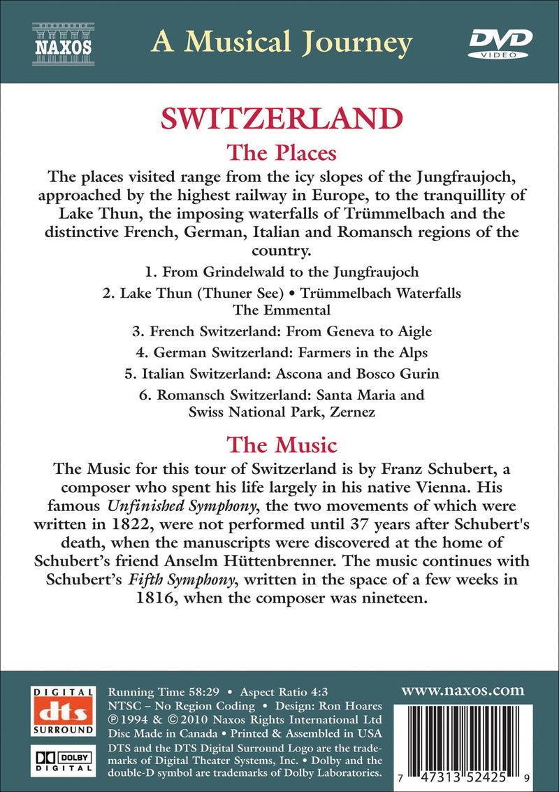A Musical Journey: Switzerland - Music By Schubert