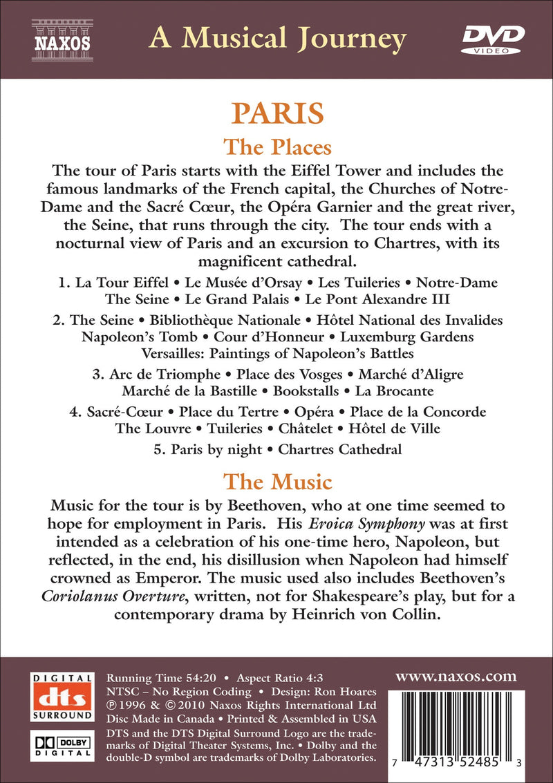 A Musical Journey: Paris - Music By Beethoven