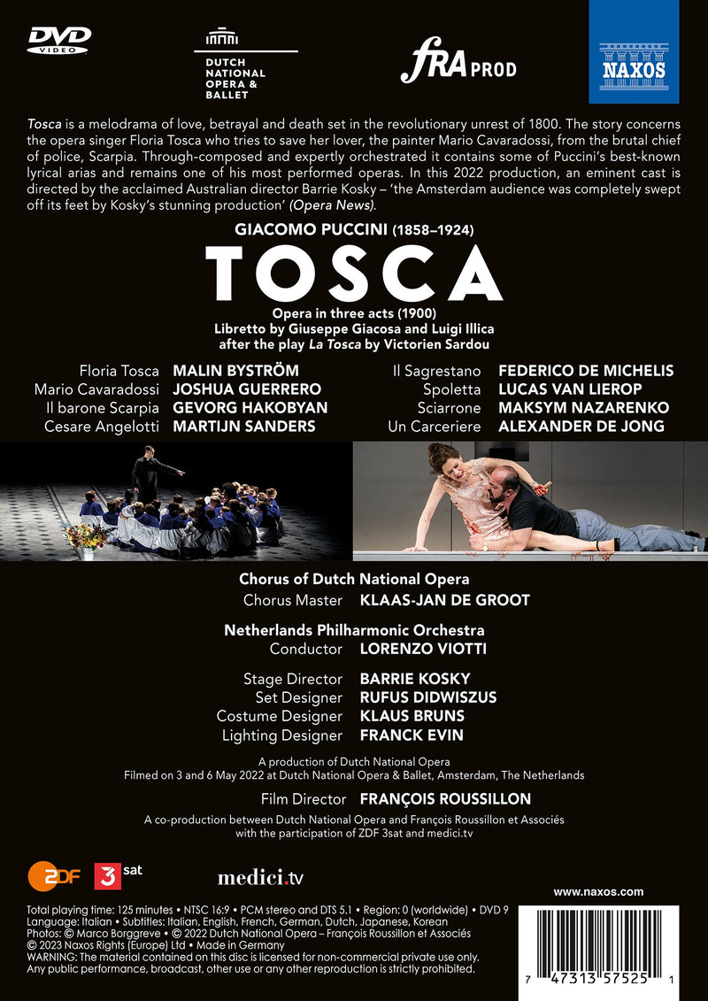 Puccini: Tosca / Bystrom, Guerrero, Hakobyan, Viotti, Netherlands Philharmonic