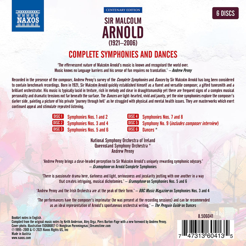 Arnold: Complete Symphonies & Dances / Andrew Penny