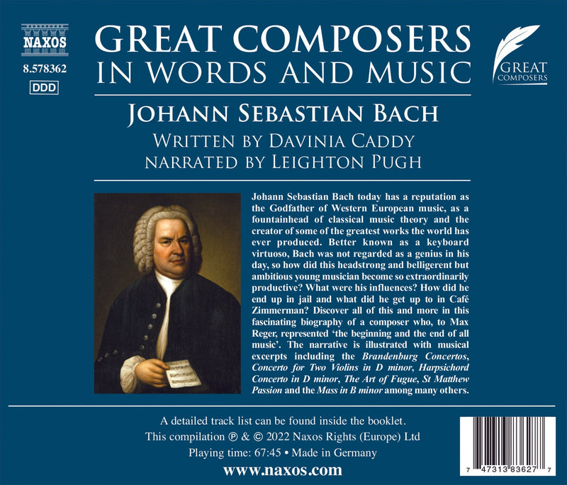Bach: Great Composers in Words & Music