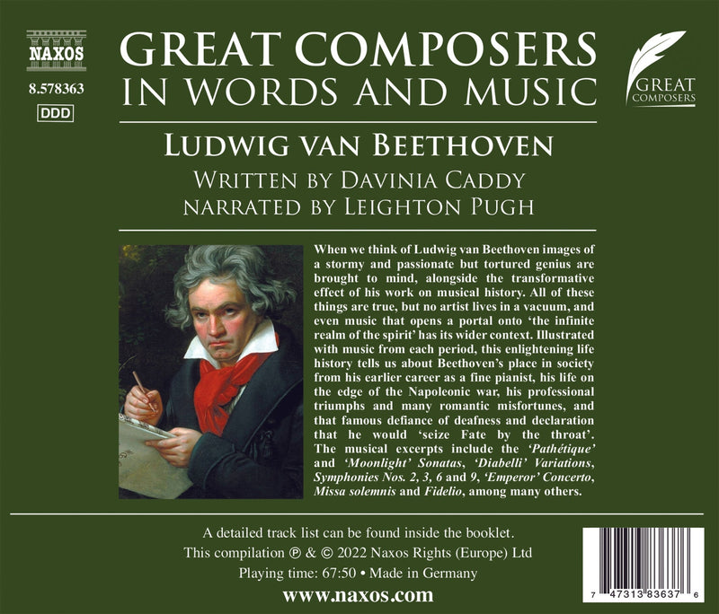 Beethoven: Great Composers in Words & Music