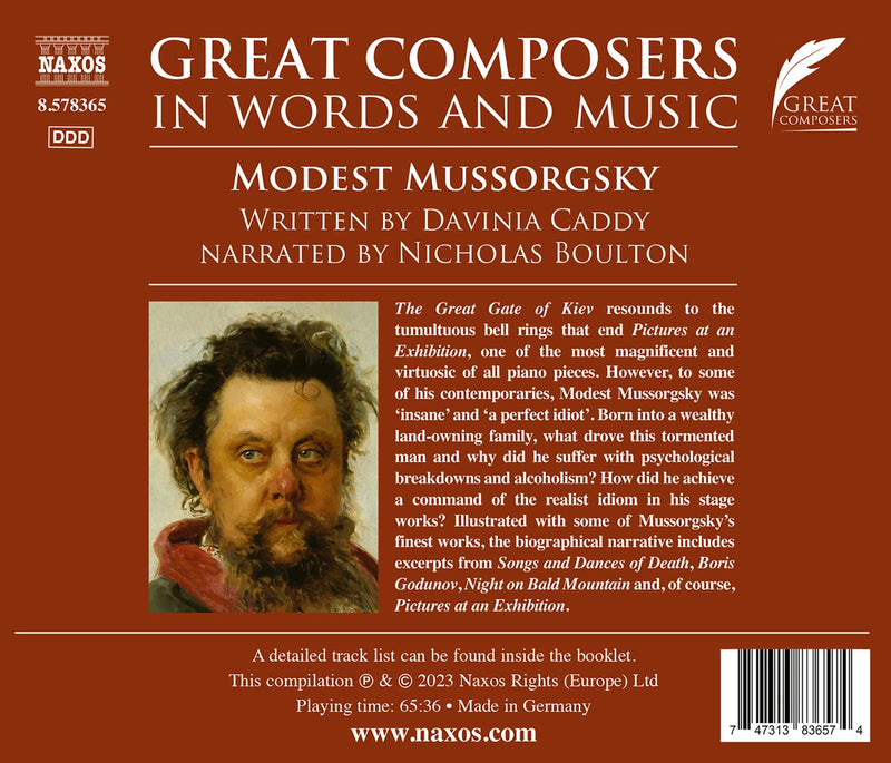 Great Composers in Words & Music - Mussorgsky