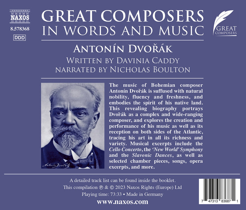 Dvořák: Great Composers in Words & Music