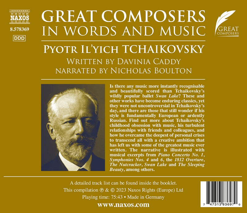 Great Composers in Words & Music - Tchaikovsky