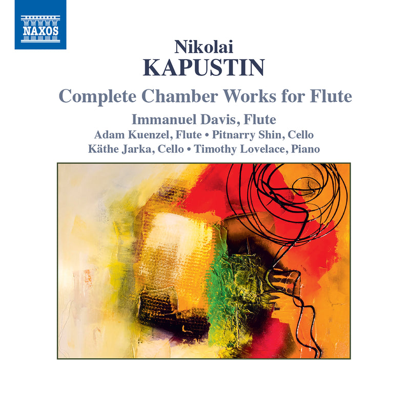 Kapustin: Complete Chamber Works for Flute / Davis, Jarka, Lovelace, Kuenzel, Shin