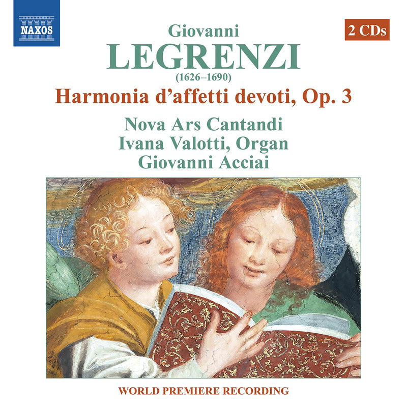Legrenzi: Harmonia d'affetti devoti, Book 1, Op. 3 / Nova Ars Cantandi, Valotti, Acciai