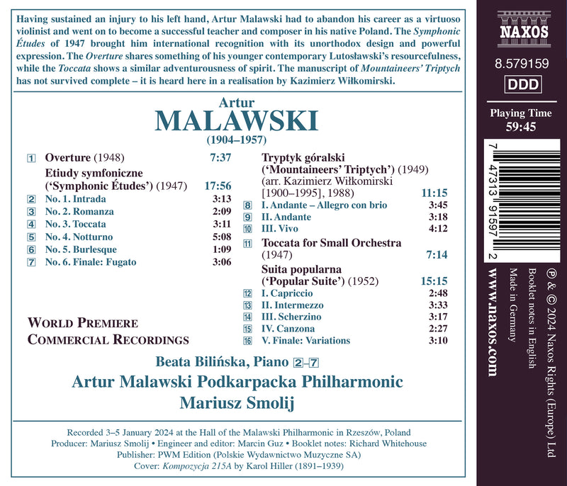 Malawski: Orchestral Works