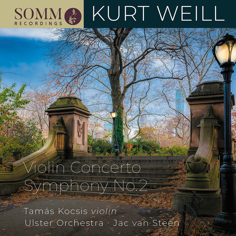 Weill: Violin Concerto; Symphony No. 2 / Kocsis, Steen, Ulster Orchestra