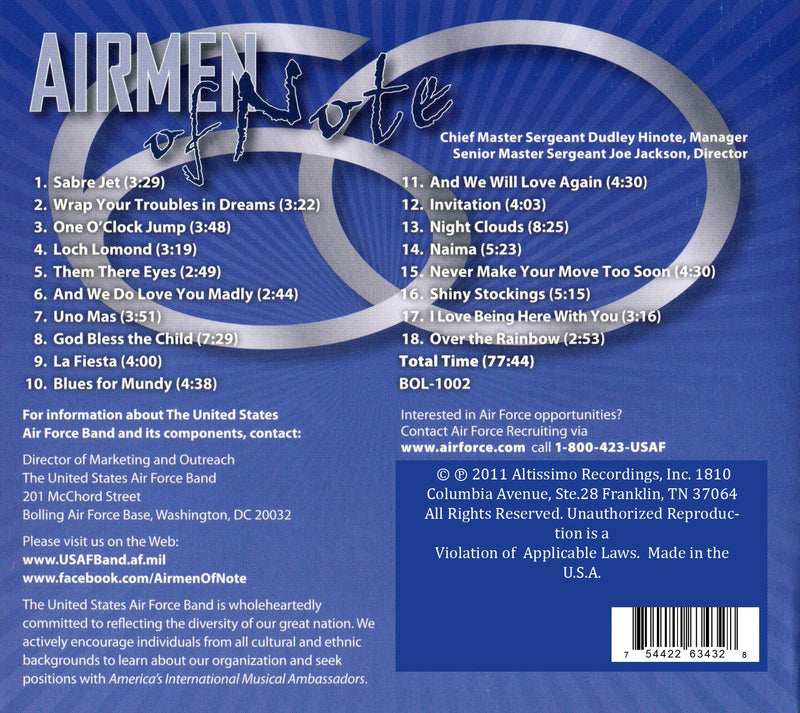 60 Years of the USAF Airmen of Note