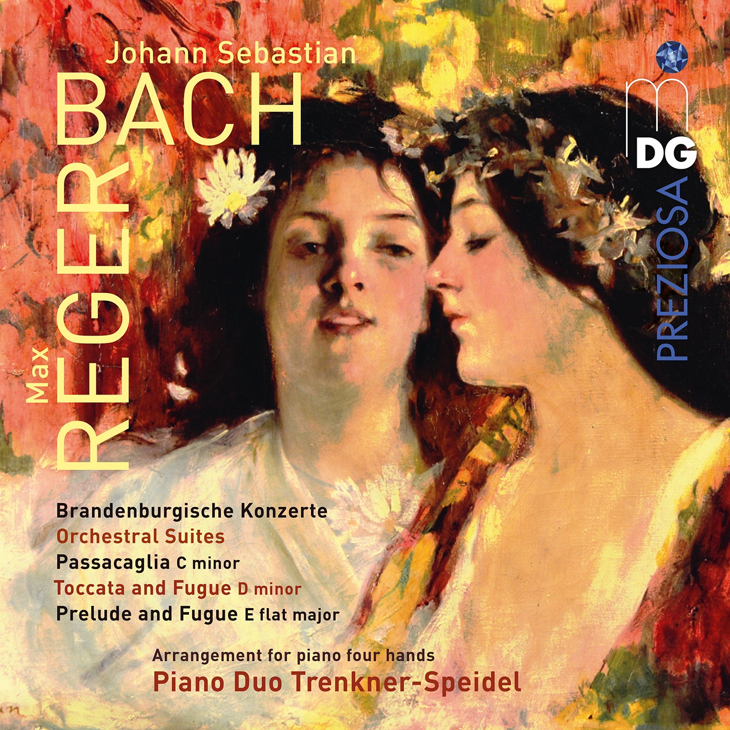 Bach: Brandenburg Concertos / Sontraud Speidel & Evelinde Trenkner Piano Duo