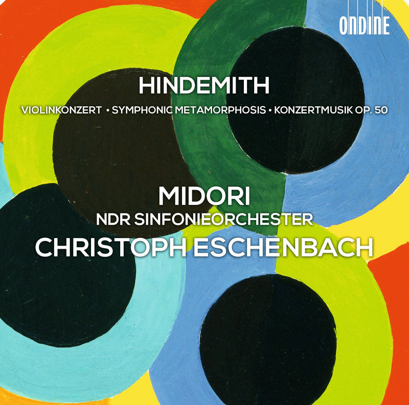 Hindemith: Works for Orchestra / Midori, Eschenbach, NDR Symphony